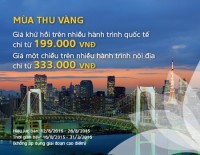 Vietnam Airlines triển khai chương trình “Mùa thu vàng 2015” - Vietnam Airlines trien khai chuong trinh “Mua thu vang 2015”